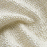 Silke | Elegante Witte Tweed Blazer met Zwarte Satijnen Strikken