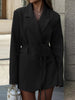 Celeste | Elegante Blazer met Tailleband en Rozendetail