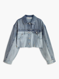 Mila | Cropped Jeansjack – De perfecte mix van casual en stijl