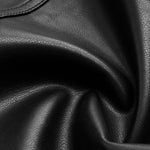 Sophia | Zwarte Kunstlederen Bikerjack – Een Statement-Piece voor elke Look