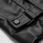 Sophia | Zwarte kunstleren bikerjack – Een statement-stuk voor elke look