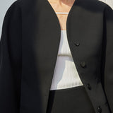 Sofie | Elegante minimalistische knoopblazer