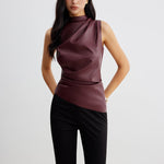 Marousha | Kunstleer Tanktop