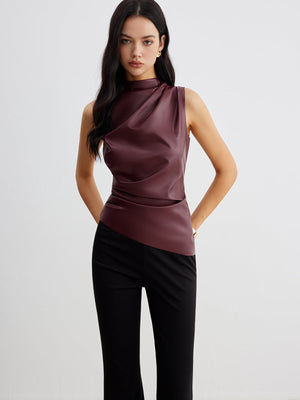 Marousha | Kunstleer Tanktop