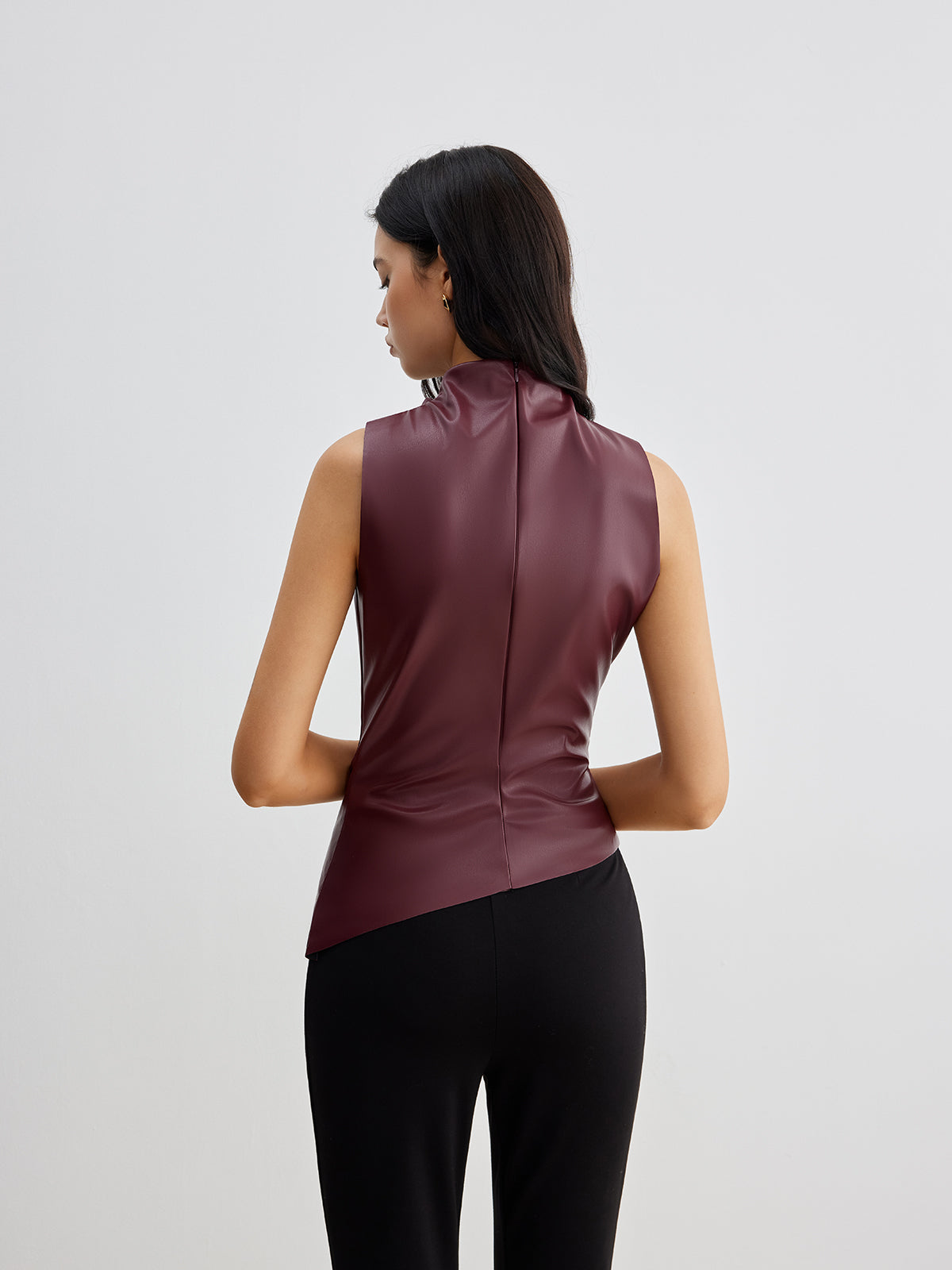 Marousha | Kunstleer Tanktop