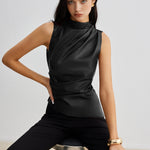 Marousha | Kunstleer Tanktop