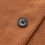 Lina | Uitlopende dames corduroy rok met knoopsluiting
