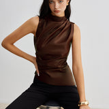 Marousha | Kunstleer Tanktop