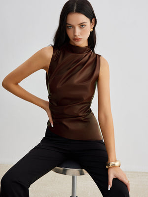 Marousha | Kunstleer Tanktop
