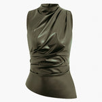 Marousha | Kunstleer Tanktop