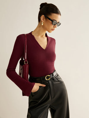 Carol | V-hals Top