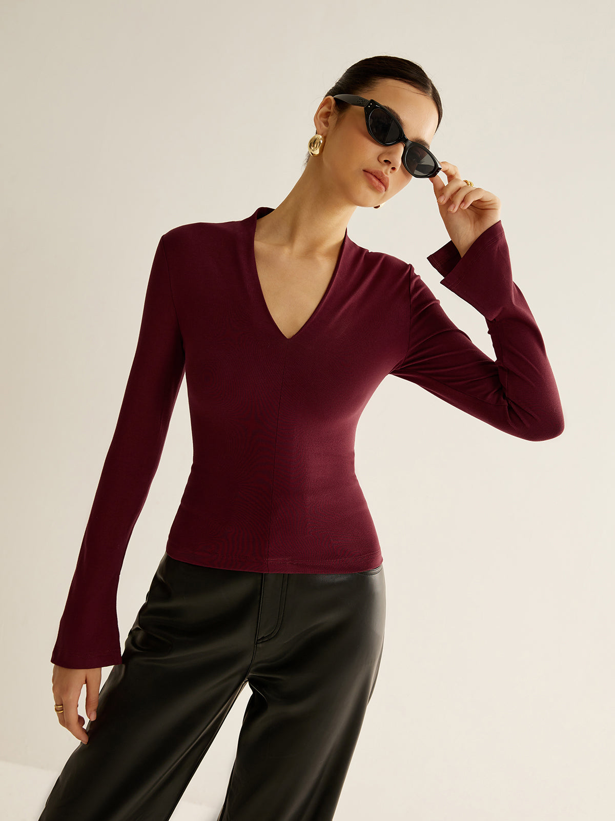 Carol | V-hals Top