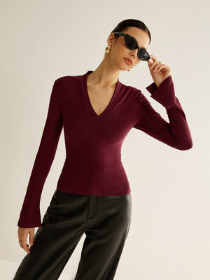 Carol | V-hals Top