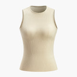 Marie | Mouwloos Bodycon Ribbreisel Tanktop