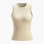 Marie | Mouwloos Bodycon Ribbreisel Tanktop