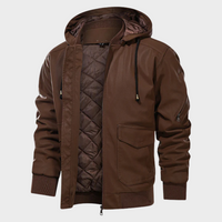Timo™ Heren Gewatteerde Hoodie Jas