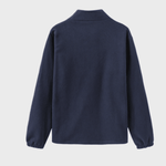 Klassieke™ Heren Fleece Trui met Ritskraag