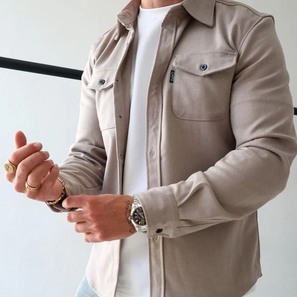 Lambert™ Casual Heren Overhemdjas