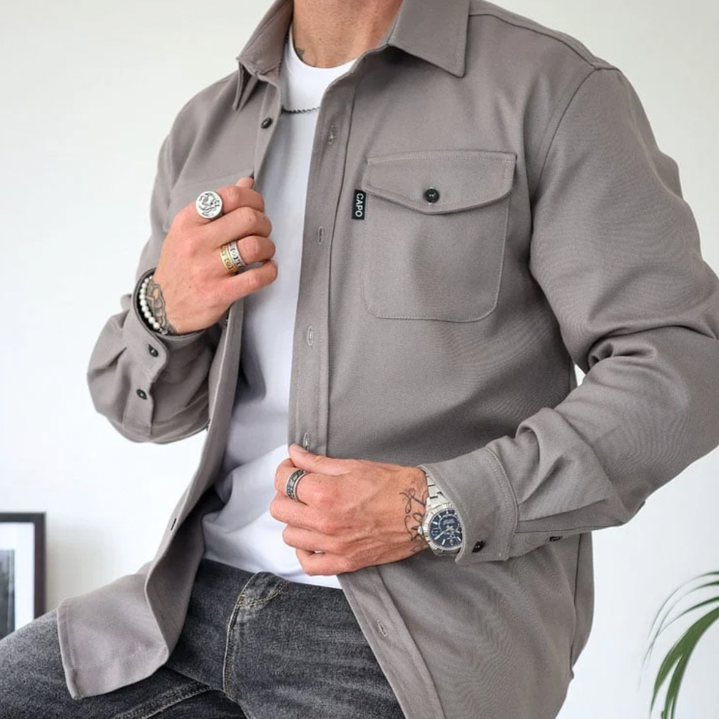 Lambert™ Casual Heren Overhemdjas