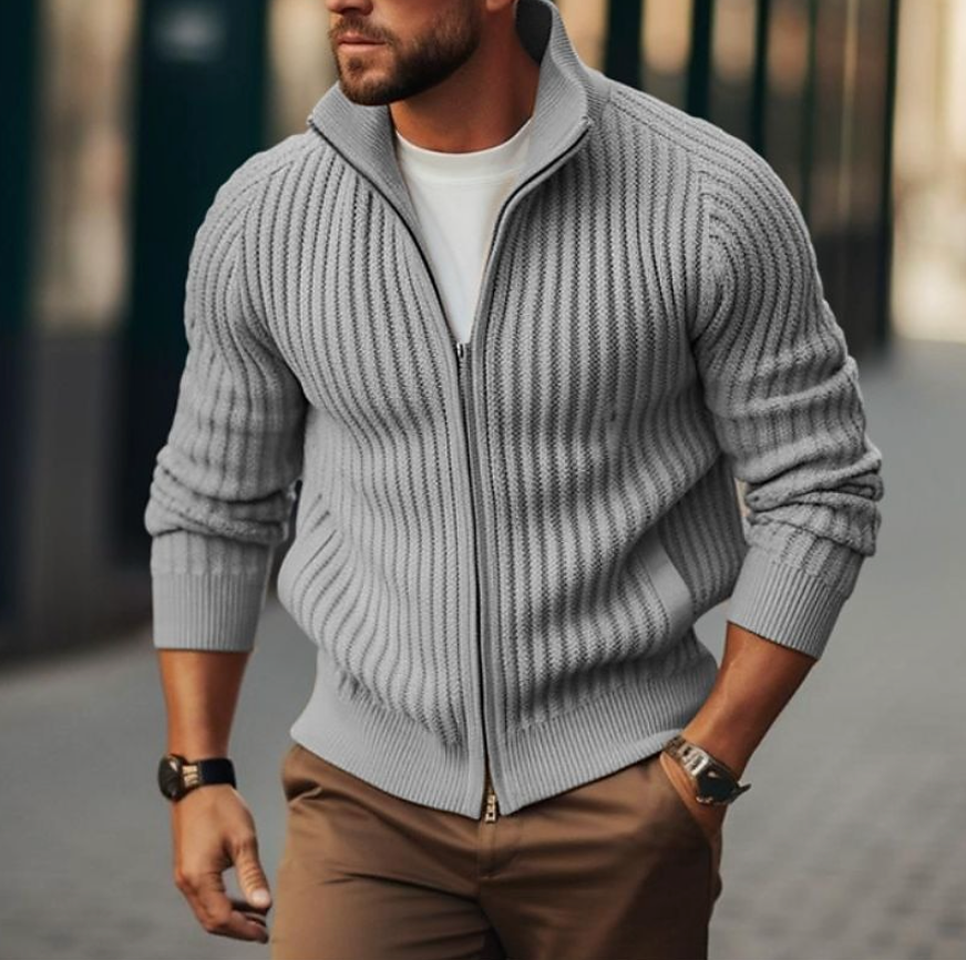 Jozef™  Gebreid Vest met Rits