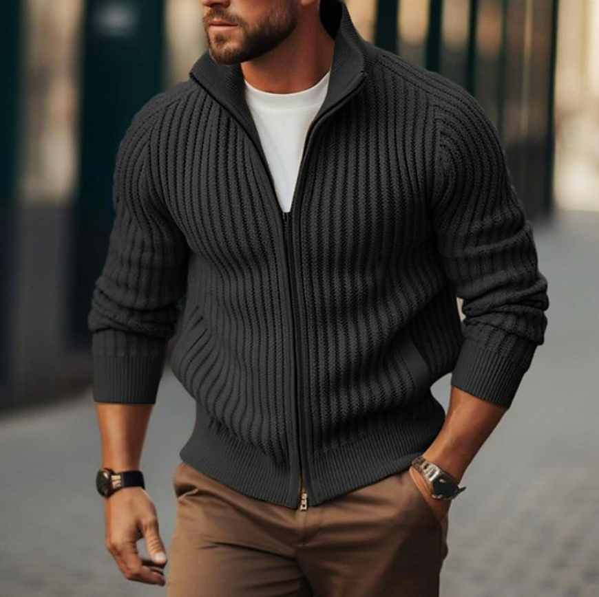 Jozef™  Gebreid Vest met Rits