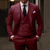 Herenpak 3-delig – Stijlvolle Blazer, Gilet en Broek voor Formele Gelegenheden