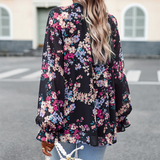 Evangeline™ Dames Blouse met Bloemenprint