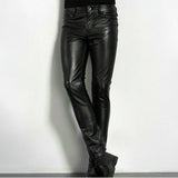 Casimir™ Heren Slim Fit Broek van Imitatieleer