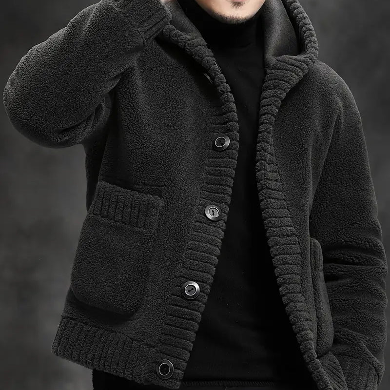 Julian™ Heren Gebreide Hoodie Jas