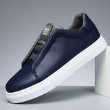 Alexander | Hoogwaardige witte herensneaker van leer