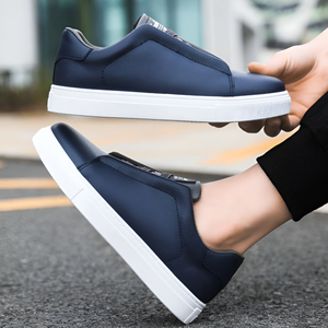 Alexander | Hoogwaardige witte herensneaker van leer