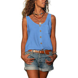 WILLA - Zomerse casual mouwloze top