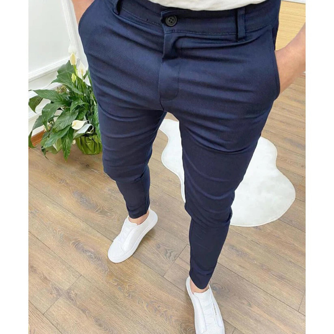 Henk™ Heren Slim Fit Pantalon