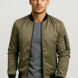 Bomberjack Heren | Tijdloos | Met Ritsdetails | All-Season | Comfortabele pasvorm