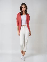 Oversized™ Gebreide Jas met Capuchon