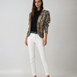 Stijlvolle™ Geruite Blazer voor Dames