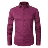 Braony | Klassiek Langarm Herenhemd met moderne Slim-Fit