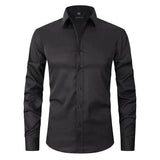 Braony | Klassiek Langarm Herenhemd met moderne Slim-Fit