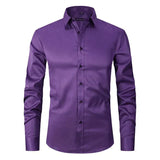 Braony | Klassiek Langarm Herenhemd met moderne Slim-Fit