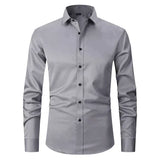 Braony | Klassiek Langarm Herenhemd met moderne Slim-Fit