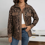 Alice™ Dames Jas met Luipaardprint