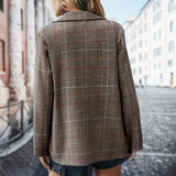 Rebecca™ Dames Geruite Blazer