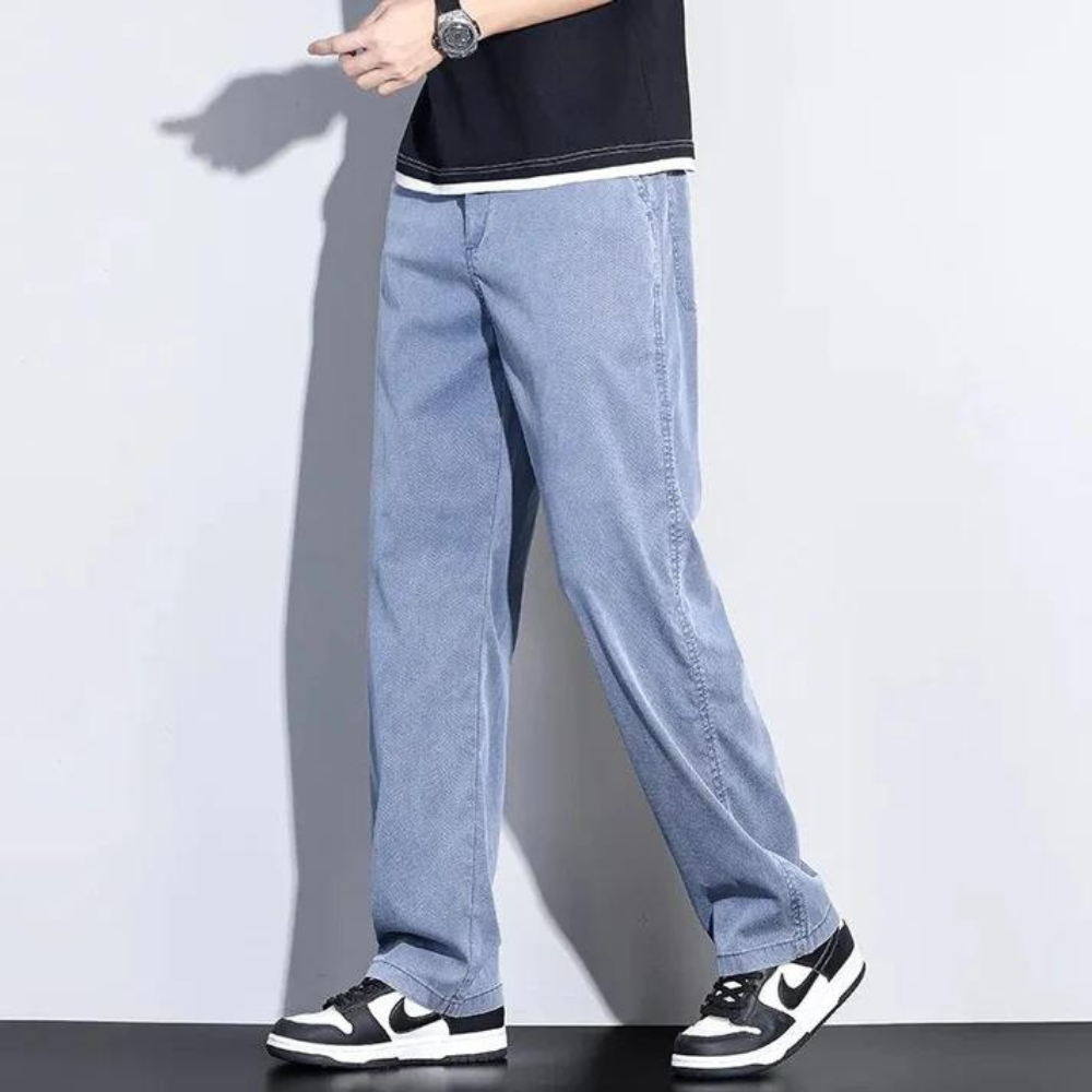 Tessa-Mae™ Heren Losse Straight Fit Broek
