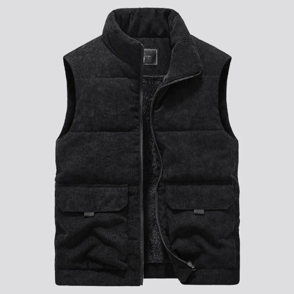Corduroy™ Bodywarmer met Fleecevoering | Warm & Trendy | Regular Fit