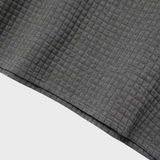 Liam | Wafelstructuur Poloshirt met opvallende contrastkleur