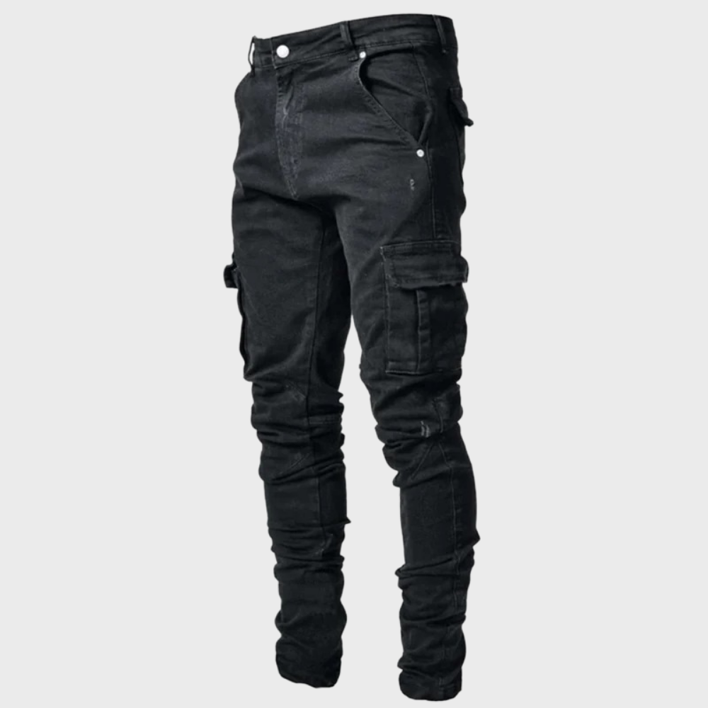 Carlijn™ Heren Slim Fit Cargo Jeans