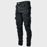 Carlijn™ Heren Slim Fit Cargo Jeans