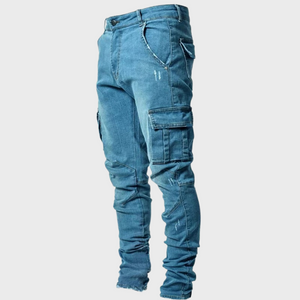 Carlijn™ Heren Slim Fit Cargo Jeans