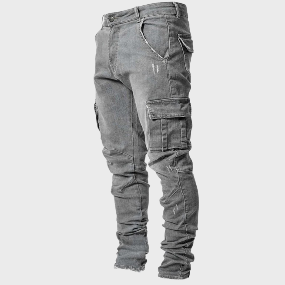 Carlijn™ Heren Slim Fit Cargo Jeans