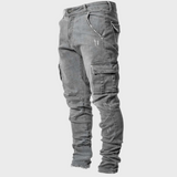 Carlijn™ Heren Slim Fit Cargo Jeans